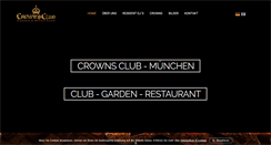 Desktop Screenshot of crownsclub.de